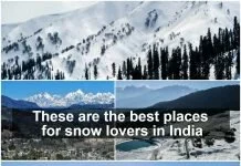 These are the best places for snow lovers in India These are the best places for snow lovers in India